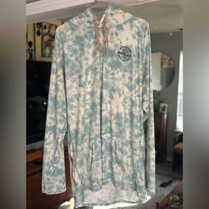 Howler Brothers Blue and White Graphic Tee